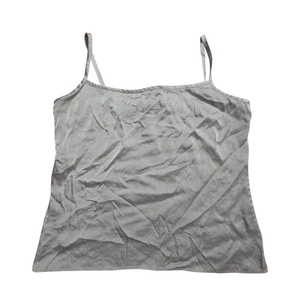 St. John Spaghetti Strap Camisole Tank Top P Made in USA Luxury Capsule Staple